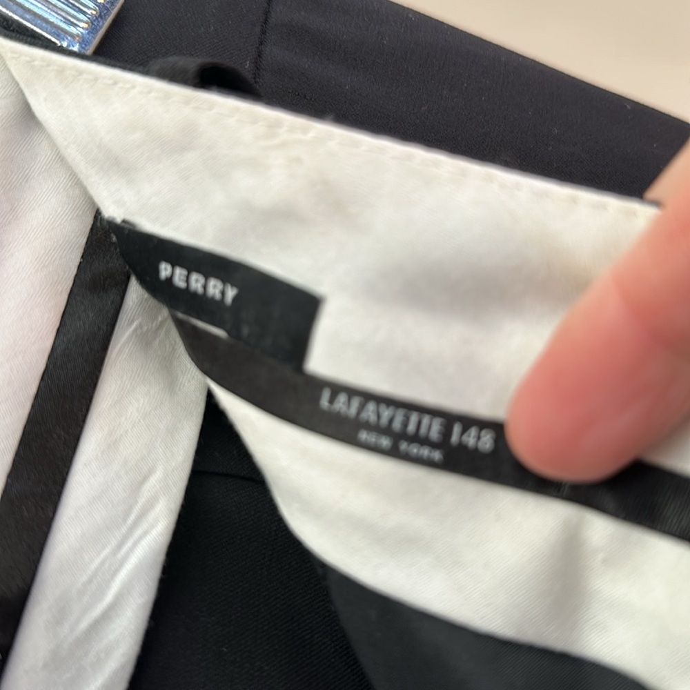 Lafayette 148 Perry black pants - Picture 3 of 4
